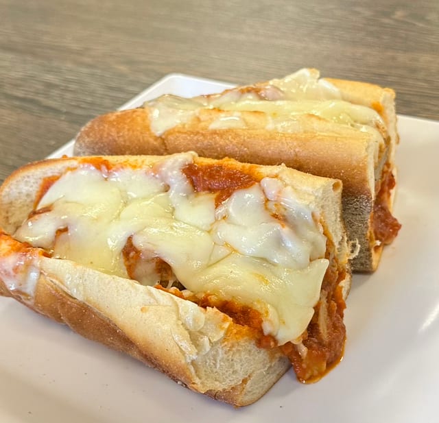 Sausage Parmigiana.