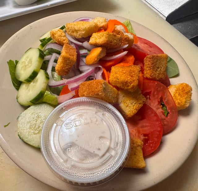 Side Garden Salad.
