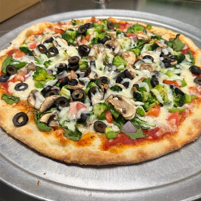 Vegetarian Pizza.