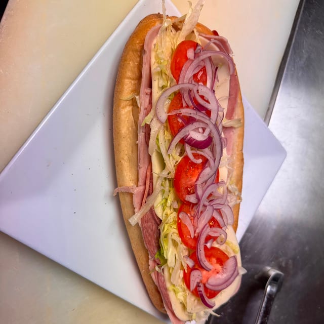 Ham Cheese Hoagie.