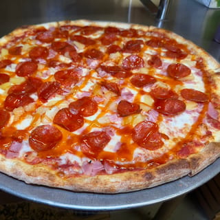 Spicy Hawaiian Pizza