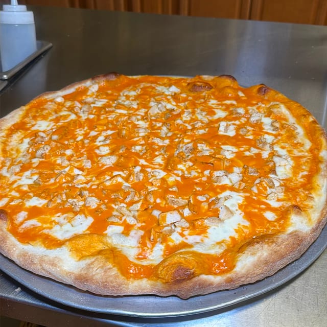 Buffalo Chicken Pizza.