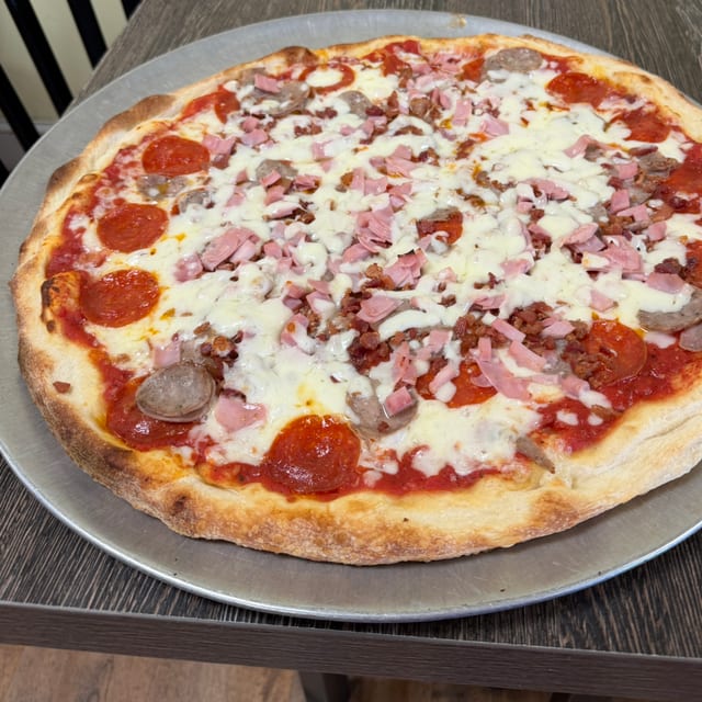 Meat Lovers Pizza.
