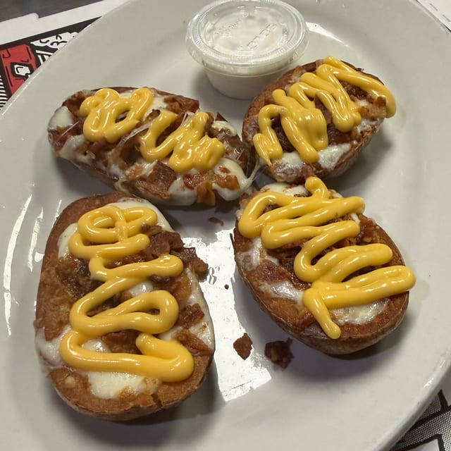 Loaded Potato Skins.