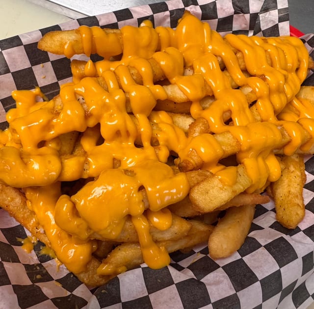 Cheddar Cheese Fries.