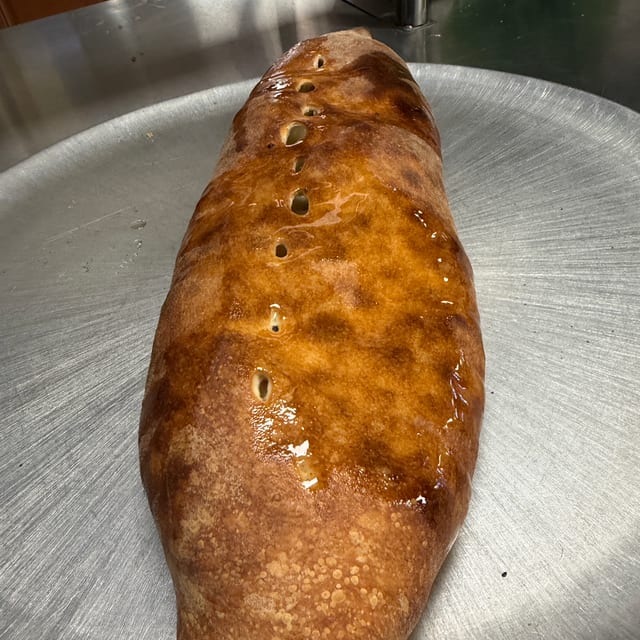 Cheese Stromboli.