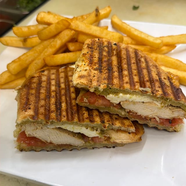 Chicken Caprese.