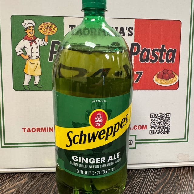 Ginger Ale 2 Liter.