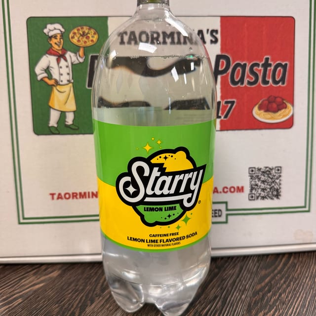 Starry Lemon Lime 20 oz Bottle.