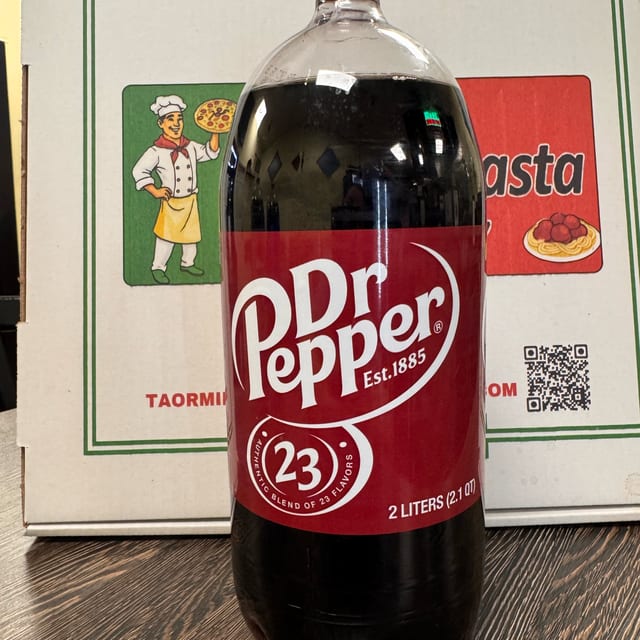 Dr Pepper 2 Liter.