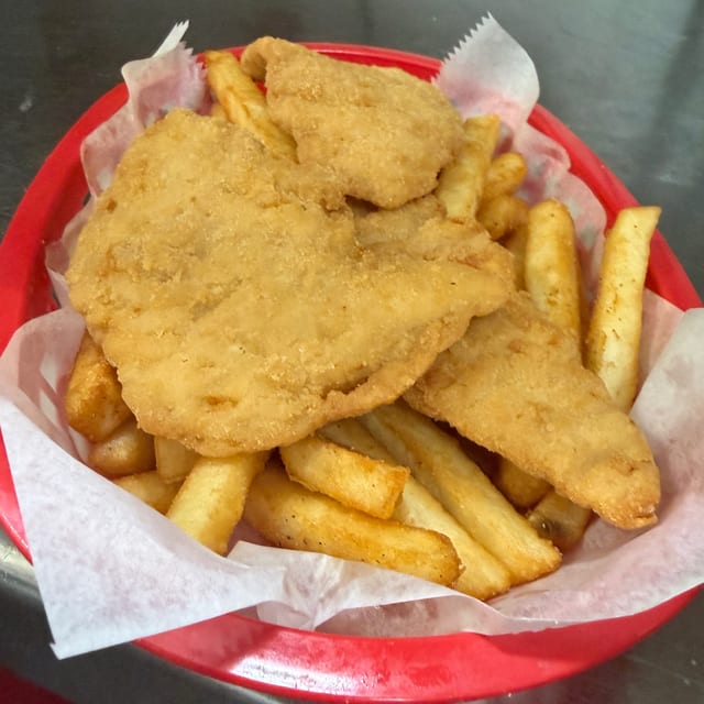 Kids Chicken Fingers.