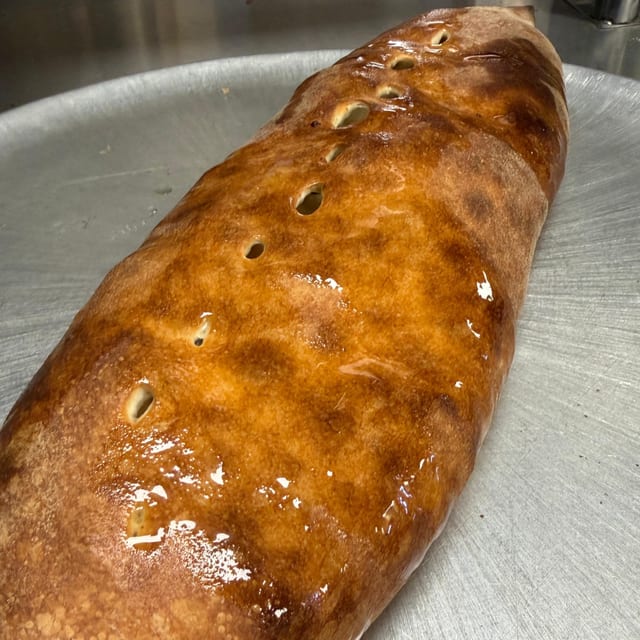 Chicken Bacon Ranch Stromboli.