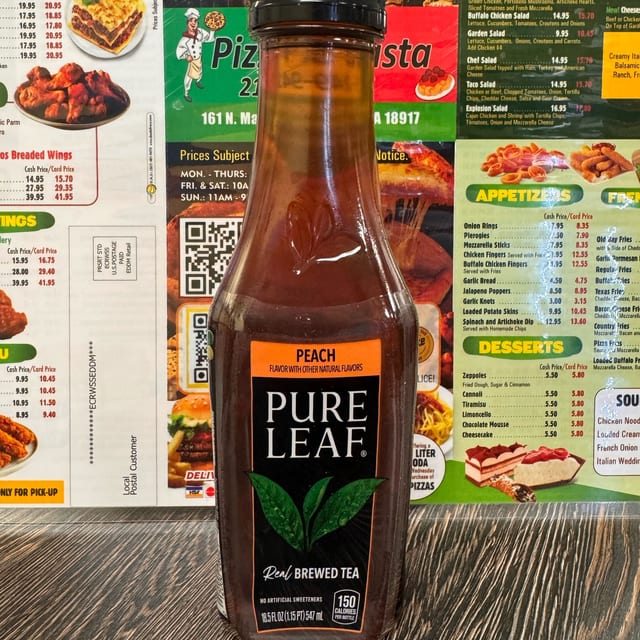 Pure Leaf Peach Tea.