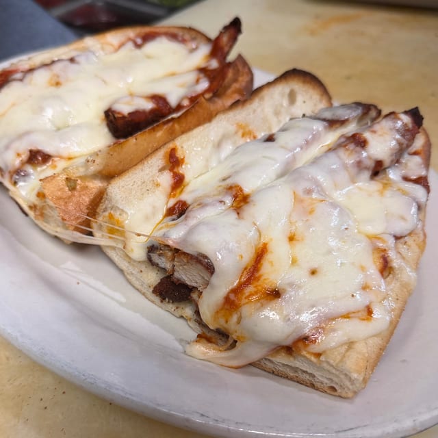 Chicken Parmigiana.