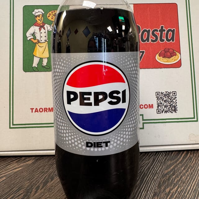 Diet Pepsi 2 Liter.