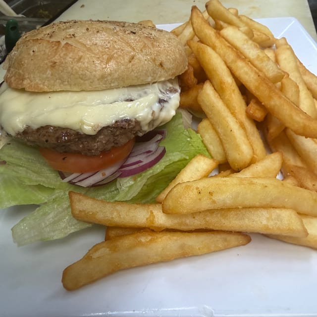 California Cheese Burger.