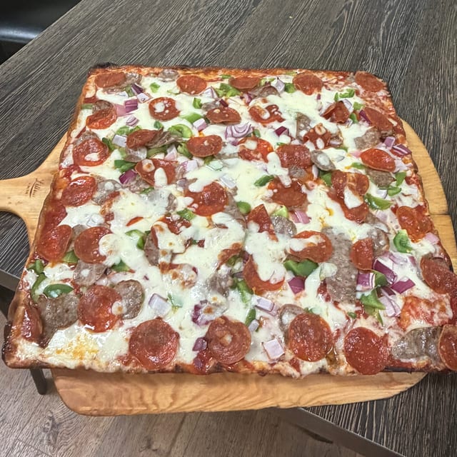 Sicilian Special Pizza.